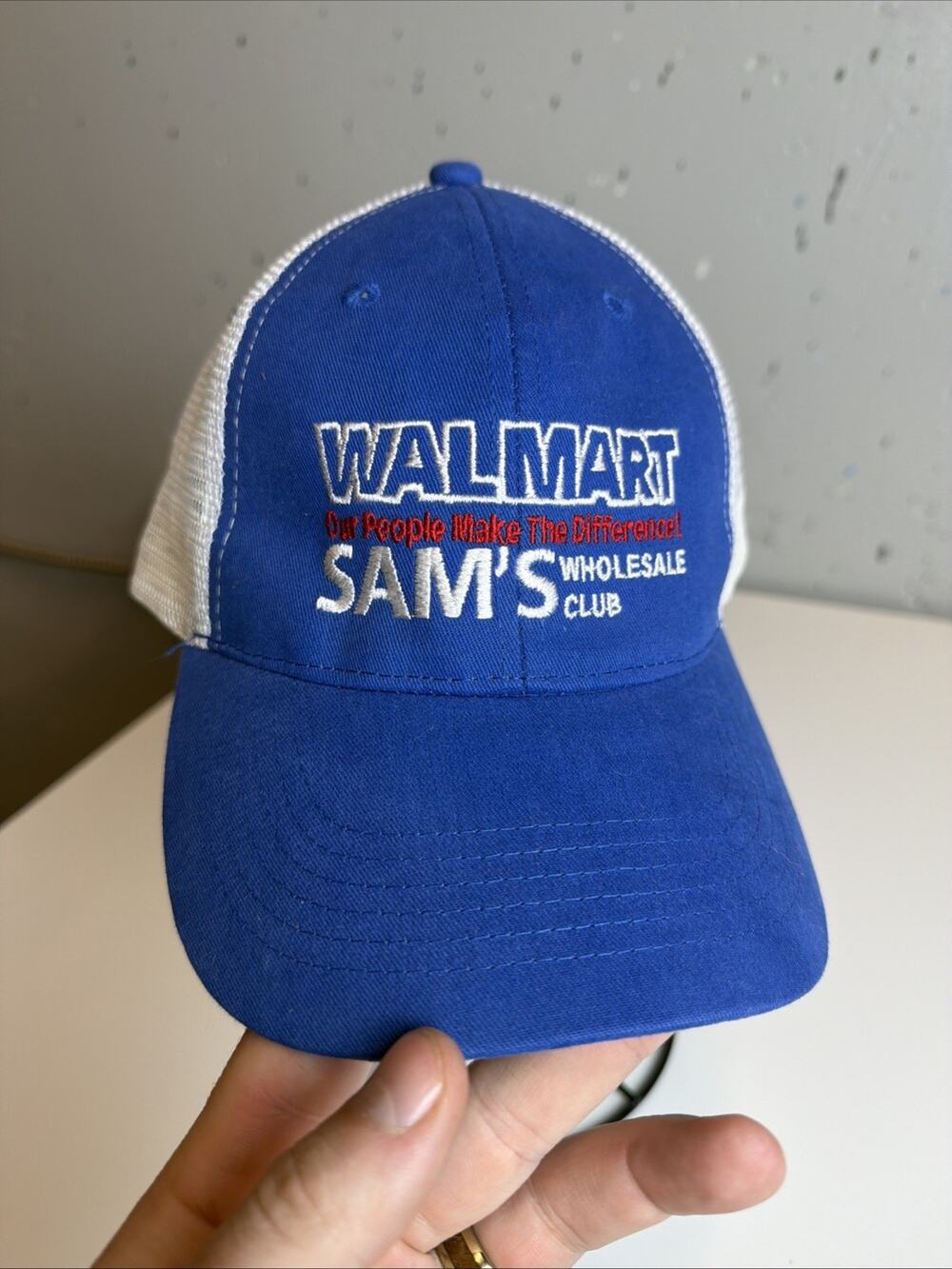WalMart Our People Make The Difference! SAM’s Club Vintage Snapback Hat